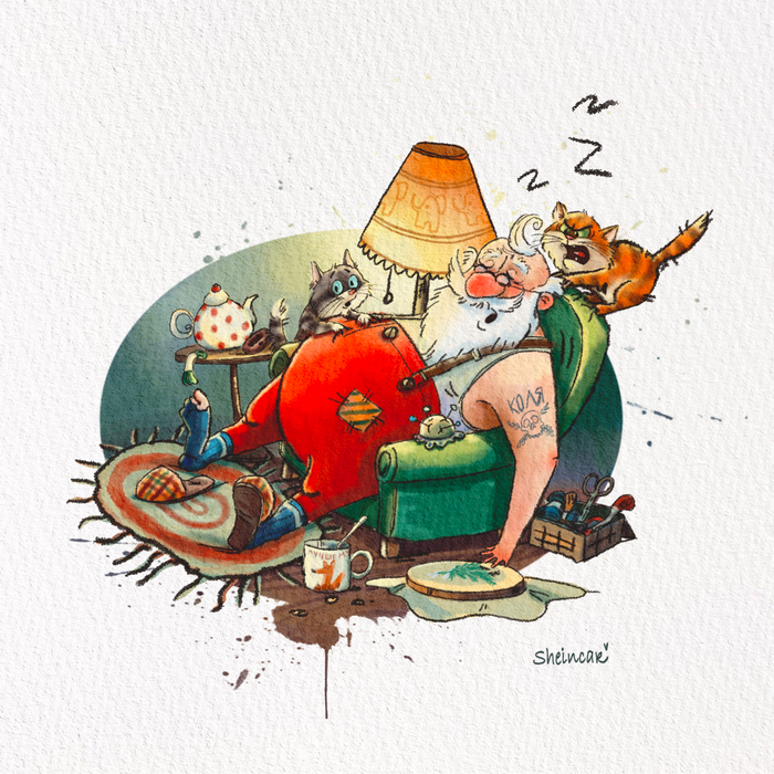 На домашнем