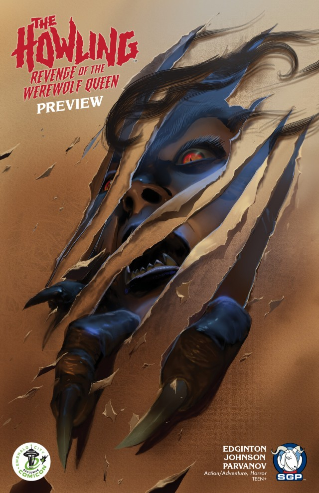 cover comics Howling