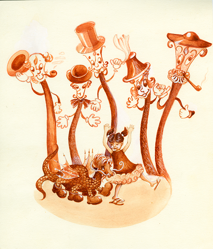 Сказка Д.Биссета Дракон Комодо.