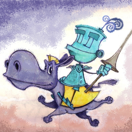 Рыцарь на Бегемоте.