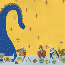 "Дракон-лежебока" К. Грэм