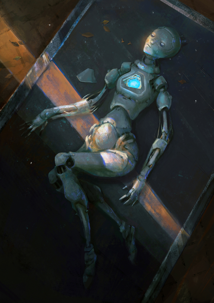 SCP-564-Незавершённый примитивный киборг