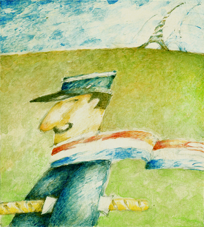  "На Елисейских полях - ветерок" из цикла "Мифы"