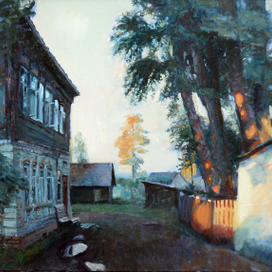 Дворик в Знаменке.