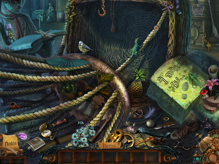 Фон для игры в стиле Hidden Object