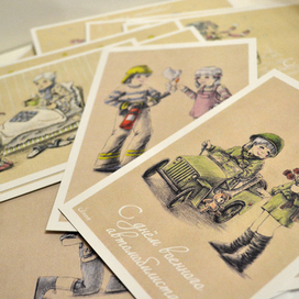 Postcard collection (коллекция открыток)