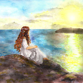 утро у моря