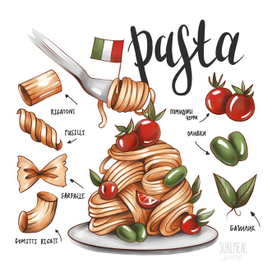 Pasta sketch