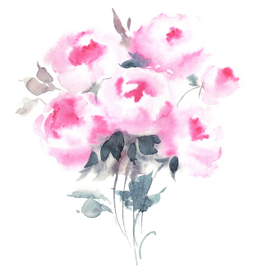 Акварель по сырому