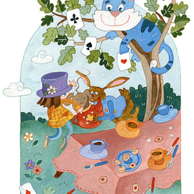 Алиса в стране чудес - Безумное чаепитие