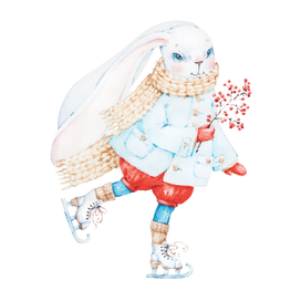 Коллекция скрапбумаги "Зимний переполох"