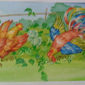 Сказка "Бобовое зёрнышко" разворот