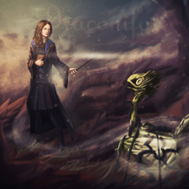 Девушка во вселенной Гарри Поттера