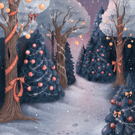 "Щелкунчик" - фрагмент иллюстрации