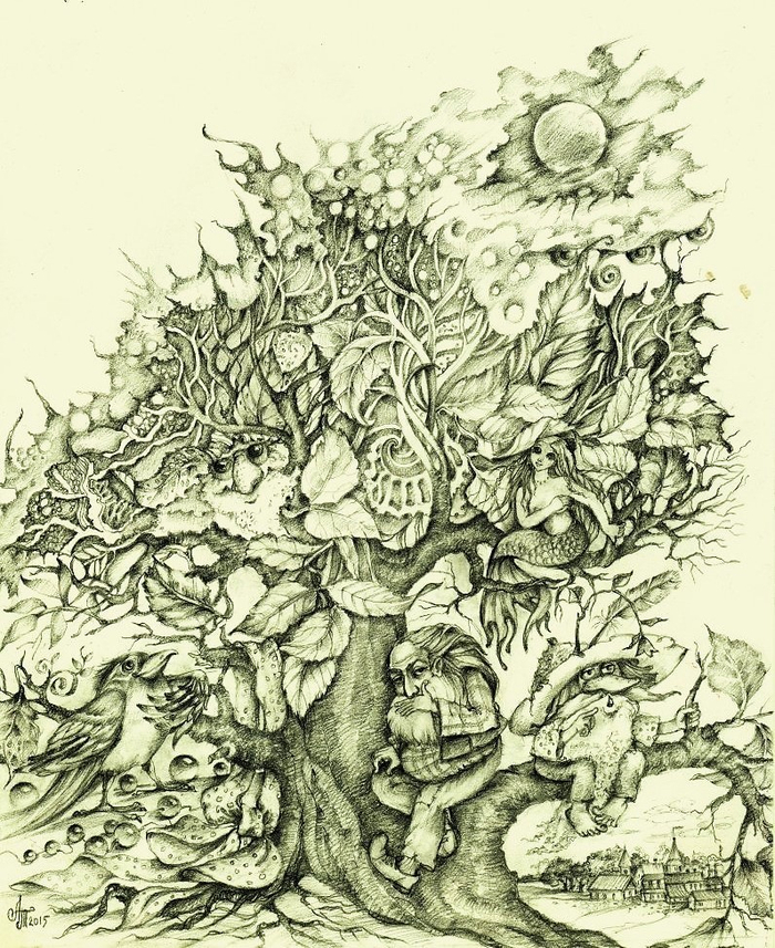 У Лукоморья.