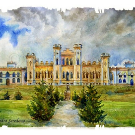 Замок Пусловских в Коссово.