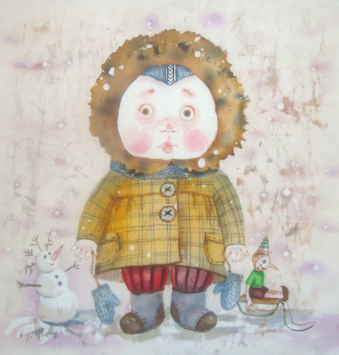 Первый снег. Нюша