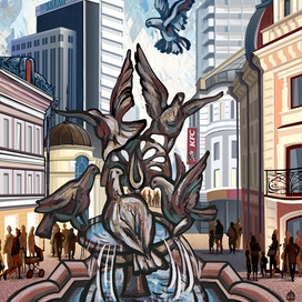 Городской пейзаж.г. Казань