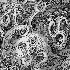 Буря. К повести Сергея Лобова «Мой дом - остров, или Тайна ракушкового демона»