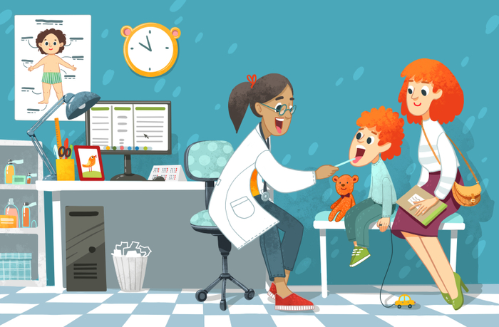 Мой любимый педиатр