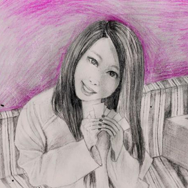 Friendly girl playng cards