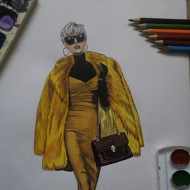 Фэшн-иллюстрация 