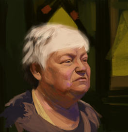портрет бабушки 