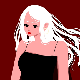 Девушка в чёрном 