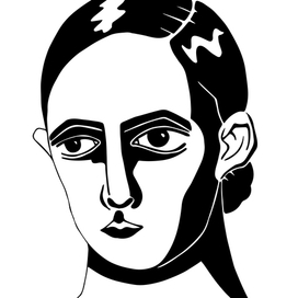 graphic portrait