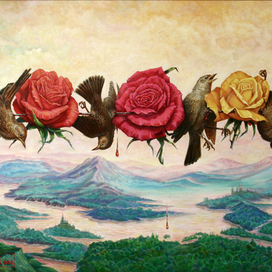 Nightingales and roses