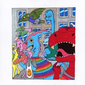 Город динозавров