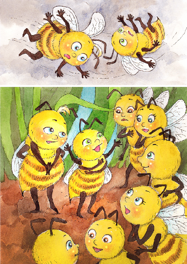 Разноцветные приключения. Рассказ о полете.