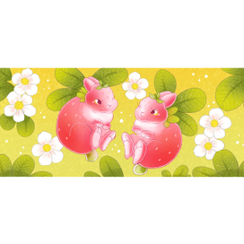 Зайчики-ягодки