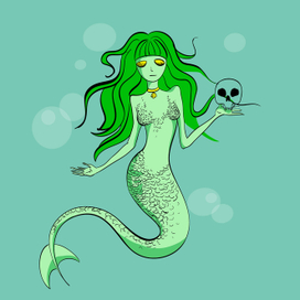 Evil mermaid, Злая русалка