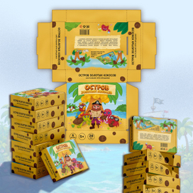 Упаковка для детской настольной игры