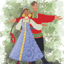 Русский костюм 