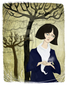 Седые волосы