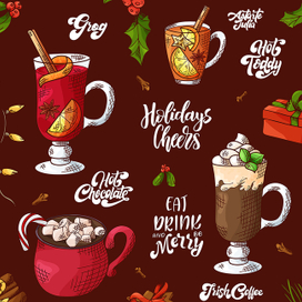 Согревающие напитки зимой