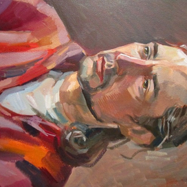 Портрет чайного мастера (масло)