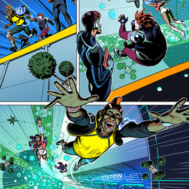 Страница комикса