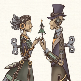 Новогодние роботы