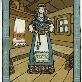 Калевала Дева Похъёлы