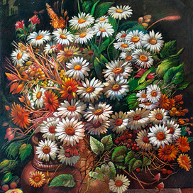 букет-ромашки