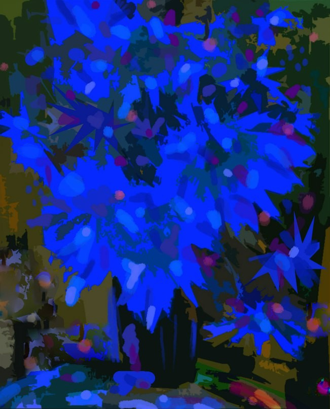 ещё один синий