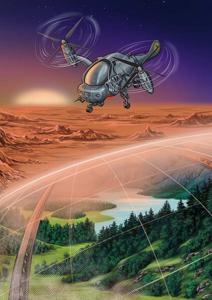 Полет над куполом