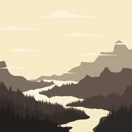 Горная река