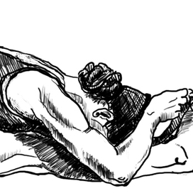 Иллюстрация для йоги