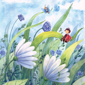 Ветер на полянке