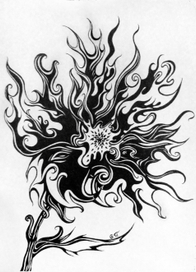 Пламенный цветок