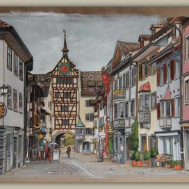 Швейцария. Штайн на Рейне